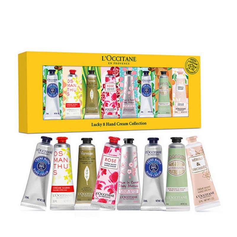 L'OCCITANE LOCCITANE Luky 8 Hand Cream Collection 8 x 30ml