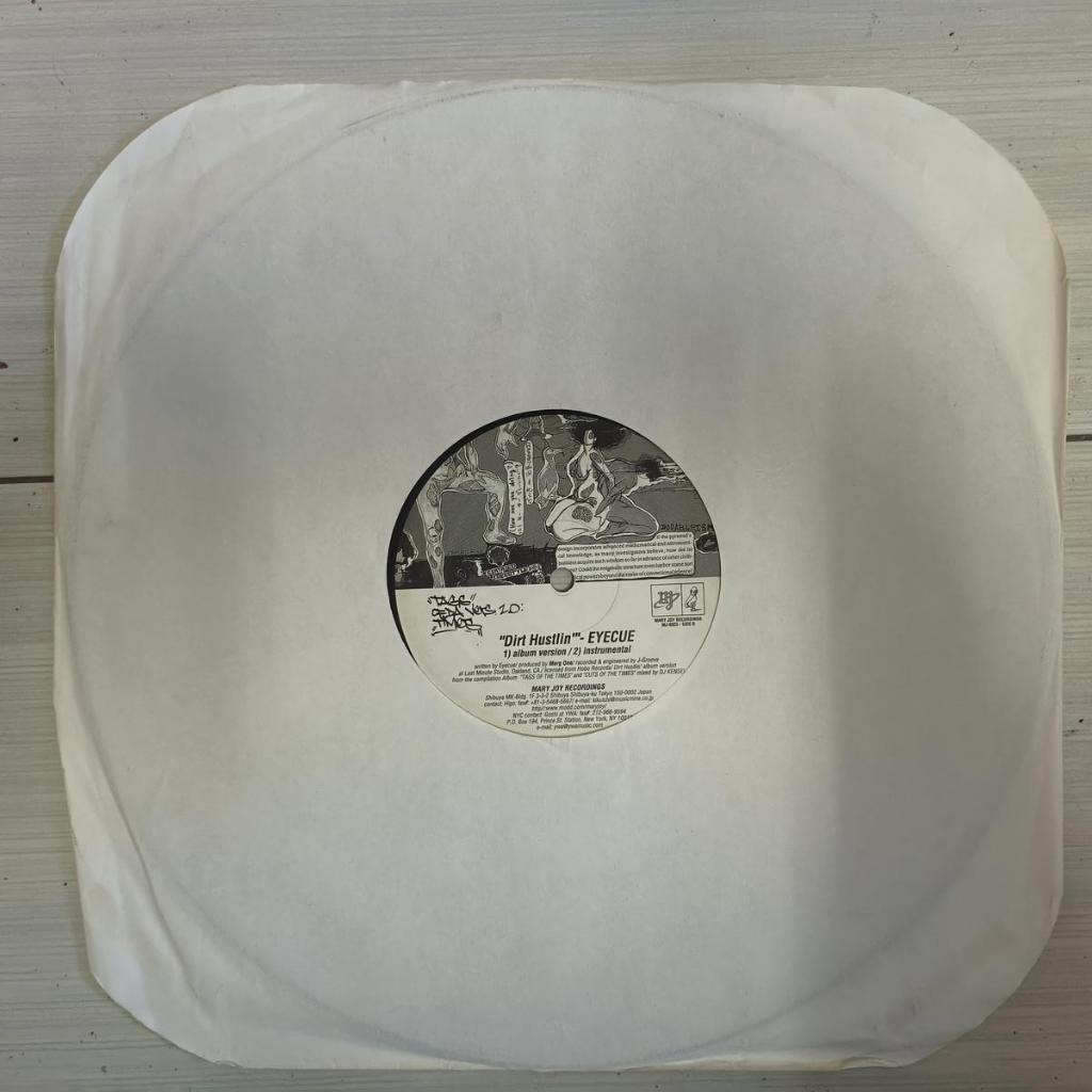 นาย No No AKA Saafir / Eyecue* – Scandlous / Dirt Hustlin HIP HOP 1998 VINYL LP