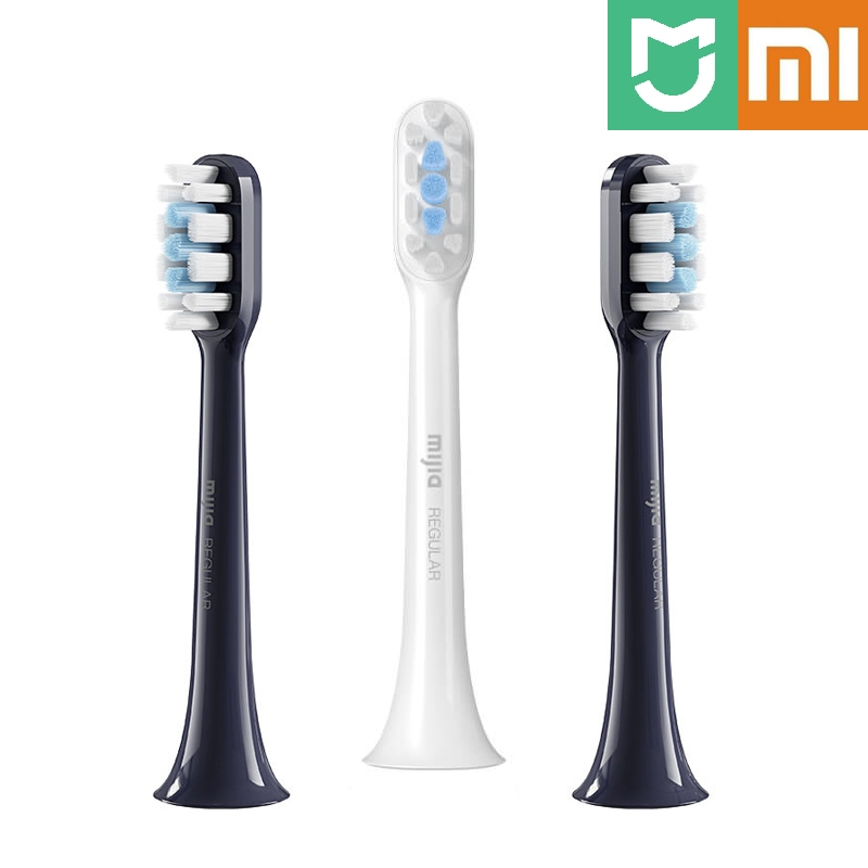100% อย่างเป็นทางการ Originalเปลี่ยนหัวแปรงสีฟันสําหรับ Xiaomi Mijia แปรงสีฟันไฟฟ้า T301 / T302