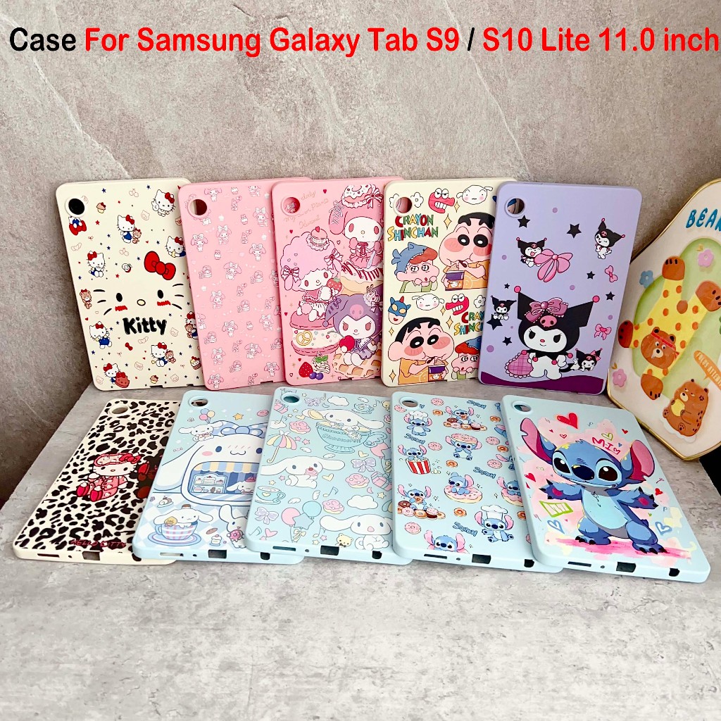 สําหรับ Samsung Galaxy Tab S9 S10 Lite 11.0 นิ้วคุณภาพสูง Soft TPU กันกระแทก SM-X710 X716B X718U X40