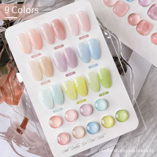 XEIJAYI 15g สไตล์ใหม่ Macaron Jelly Gel ยาทาเล็บทนทานเหมาะสําหรับร้านทําเล็บและใช้ครอบครัว