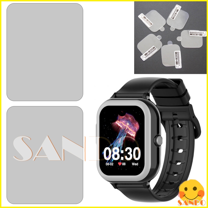 2PCS ฟิล์ม WONLEX T31 T31 Smart Kids Watch ฟิล์มกันรอย TPU soft film WONLEX T31 smartwatch HD screen