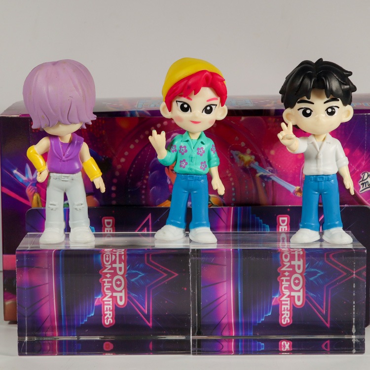 รุ่น KPop Demon Hunters Huntrix Derpy Tiger Action Figure ของสะสมของเล่น ราคา ถูกที่สุด ดีลบีเคเค แกลเลอรีภาพที่ 5