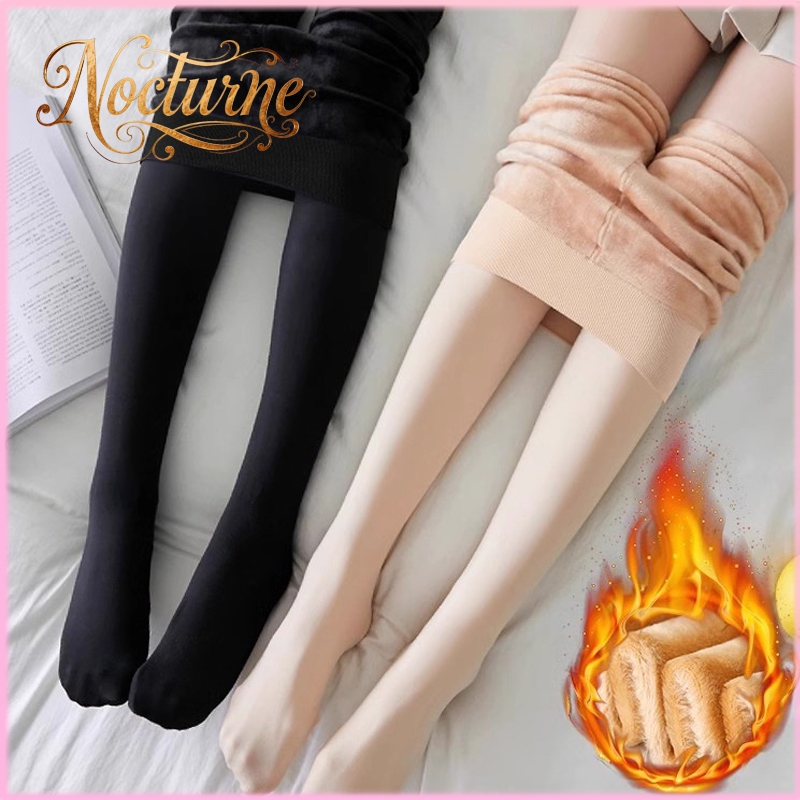 🚀 พร้อมส่ง! 💖 ถุงน่องเลกกิ้งเอวสูง 280g 🧣 กันหนาว-8℃ เก็บหน้าท้อง นุ่มสบายสัมผัส