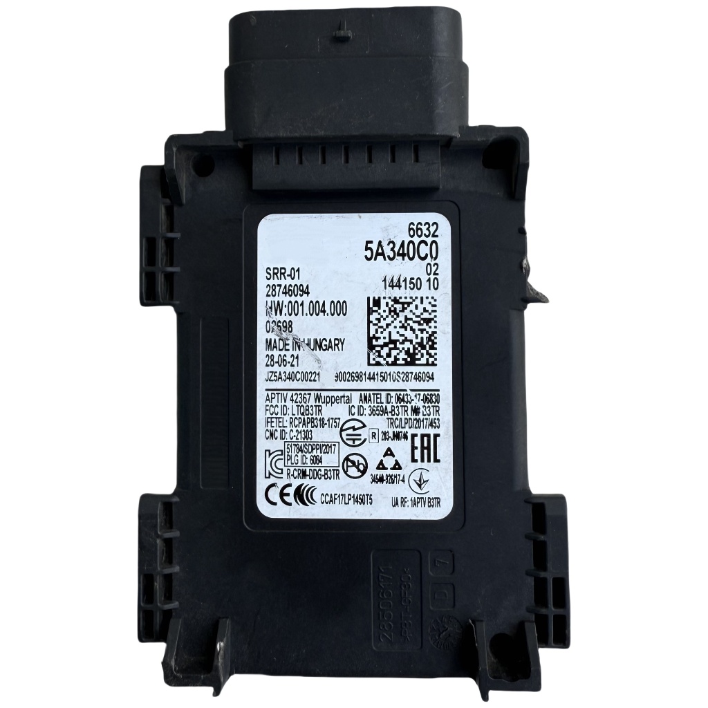 2018-2023 BMW X3 X3M F97 BLIND SPOT RADAR SENSOR โมดูล 6632 5A340C0 ซ้าย