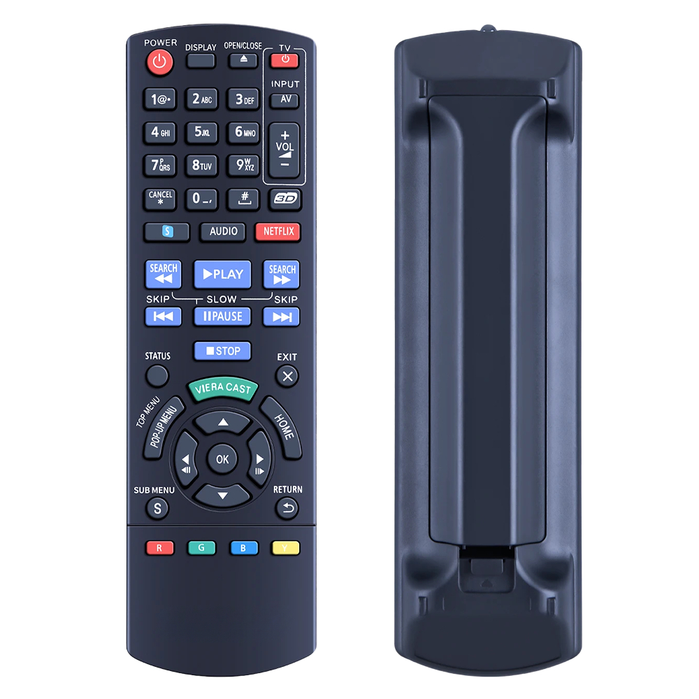 N2QAYB000574 รีโมทคอนโทรล Fit สําหรับ Panasonic Blu-Ray Disc DVD Player DMP-BDT310 DMPBDT210 DMPBDT1
