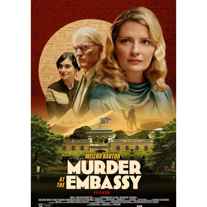 BD Blu-ray European American Movie CD < Embassy Murder/Cairo Murder > [25H151] 2025 British Thriller