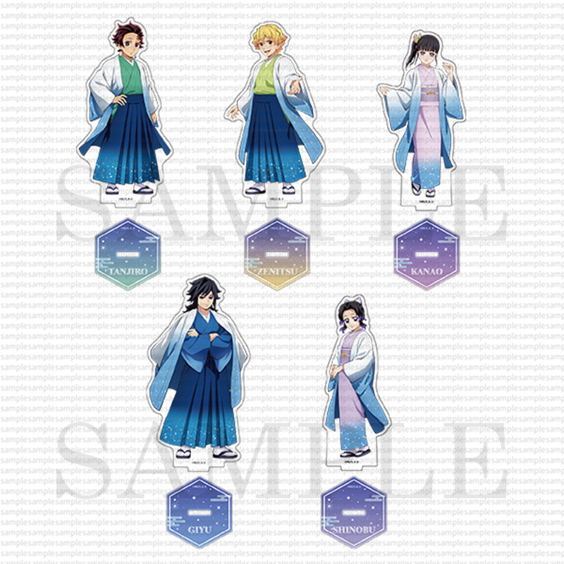 พวงกุญแจอะคริลิก Demon Slayer JF2026 เซนอิสึ ฟิกเกอร์จิ๋ว รูปที่ 2
