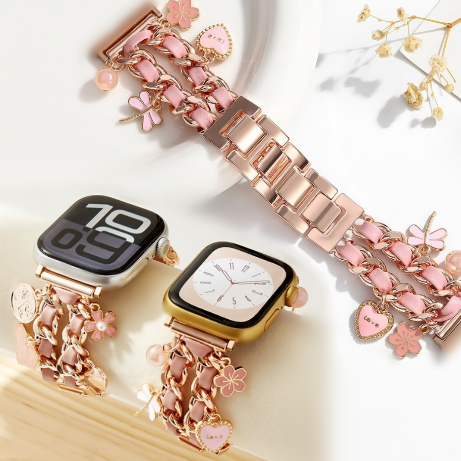 Chain Pendant Band For Huawei Watch Fit 5 สาย For สาย Huawei watch Fit 5 pro Strap Metal Huawei watch Fit 4 สาย Huawei Fit 4 สาย Huawei Fit 5 pro Strap สาย Huawei Fit 3 Strap Alloy Huawei Watch Fit 3 สาย Huawei Watch Fit 5 pro สาย Huawei Watch Fit 4 Strap