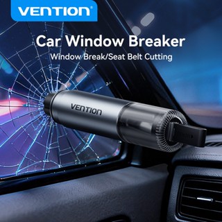 Vention ค้อนปลอดภัยรถยนต์ 2-in-1 แตกกระจกตัดเข็มขัดนิรภัย อล…