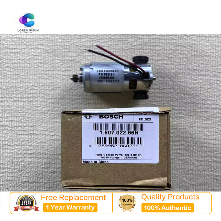 มอเตอร์ DC ของ Bosch สําหรับสว่านไร้สาย GSR 180 LI, GSB 180 LI และ GSR 18V-21 160702266อะไหล่ N
