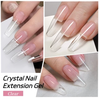 XEIJAYI 30ml-X001 โปร่งใสเล็บเจลเล็บขยายชิ้นทนทานเหมาะสําหรับร้านทําเล็บ