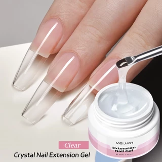 XEIJAYI 30ml-X001 โปร่งใสเล็บเจลเล็บขยายชิ้นทนทานเหมาะสําหรับร้านทําเล็บ