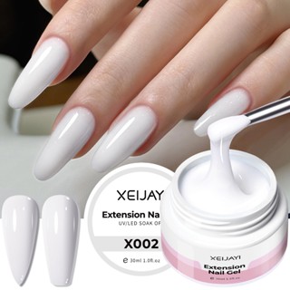 XEIJAYI 30ml-X002 เจลต่อเล็บสีขาว - ใช้ต่อเล็บได้ เหมาะสำหรั…
