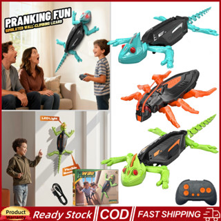 ไฟฟ้าจิ้งจกหุ่นยนต์ของเล่นการควบคุมระยะไกลสมจริงชีวเลียนแบบผ…