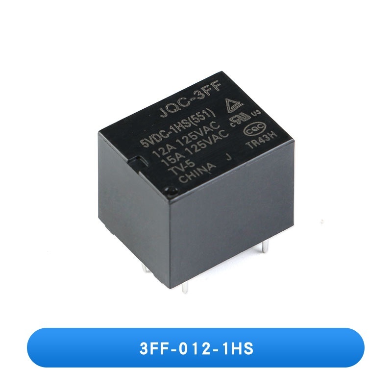 รีเลย์ HF3FF-JQC-3FF-005 012 024-1HS 1 ชุด ปกติเปิด 15A 4 Pins