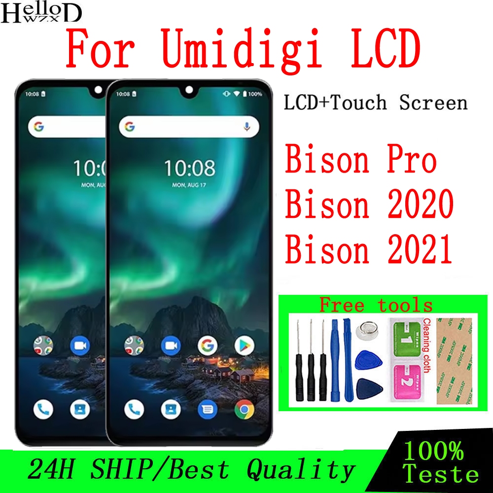 UMIDIGI Bison Pro Bison 2020 Bison 2021 จอแสดงผล LCD เปลี่ยนหน้าจอสัมผัส