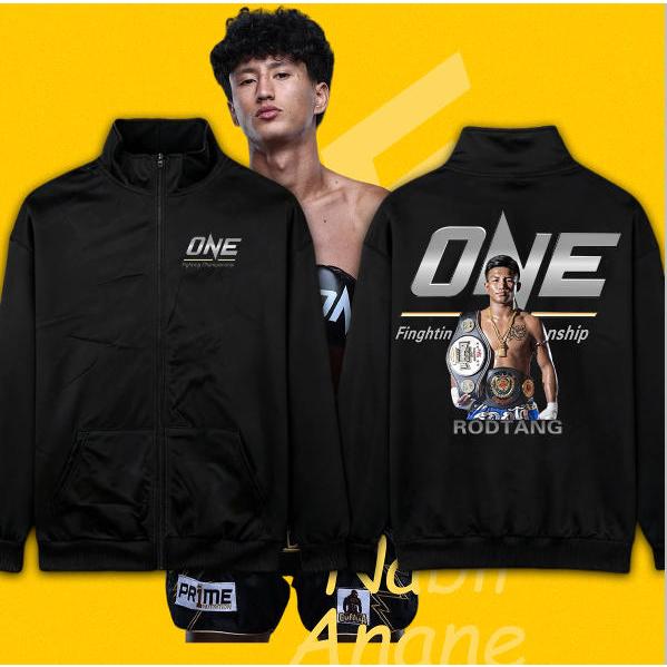 เสื้อคาร์ดิแกนคอตั้ง One Championship ทรงแจ็คเก็ต สวมใส่สบาย ไม่หด ไม่ยับ ผลิตจากเนื้อผ้าที่สวมใส่สบาย#015
