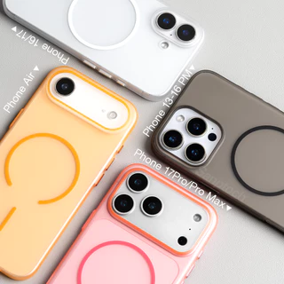 Sanptoch สําหรับแม่เหล็ก Ultra Slim Matte เคสโทรศัพท์สําหรับ iPhone 17 16 15 14 13 Pro Max Thin & Light Frostend ฝาหลังสําหรับ iPhone 17 Air 16 15 14 Plus ปลอกป้องกันผิว
