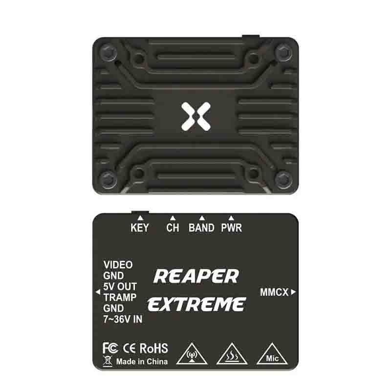Foxeer Reaper Extreme 2.5W VTX 5.8G 72CH Pitmode 2500mW Build-in Mic CNC เปลือกกระจายความร้อน 2-8S 2