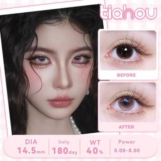 น้ํายาคอนแทคเลนส์ Taihou คอนแทคเลนส์ Monet Pink ลุคธรรมชาติ ขนาด 14.5 มม. เปลี่ยนเปลี่ยนได้ภายใน 6 เดือน แพ็ค 2 อัน คอนแทคเลนส์สี