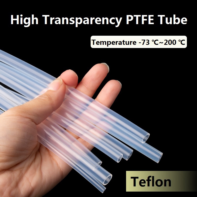 PTFE Tube หลอด PTFE โปร่งใส F46 FEP ท่อ PTFE ทนกรดอุณหภูมิสูงและด่าง