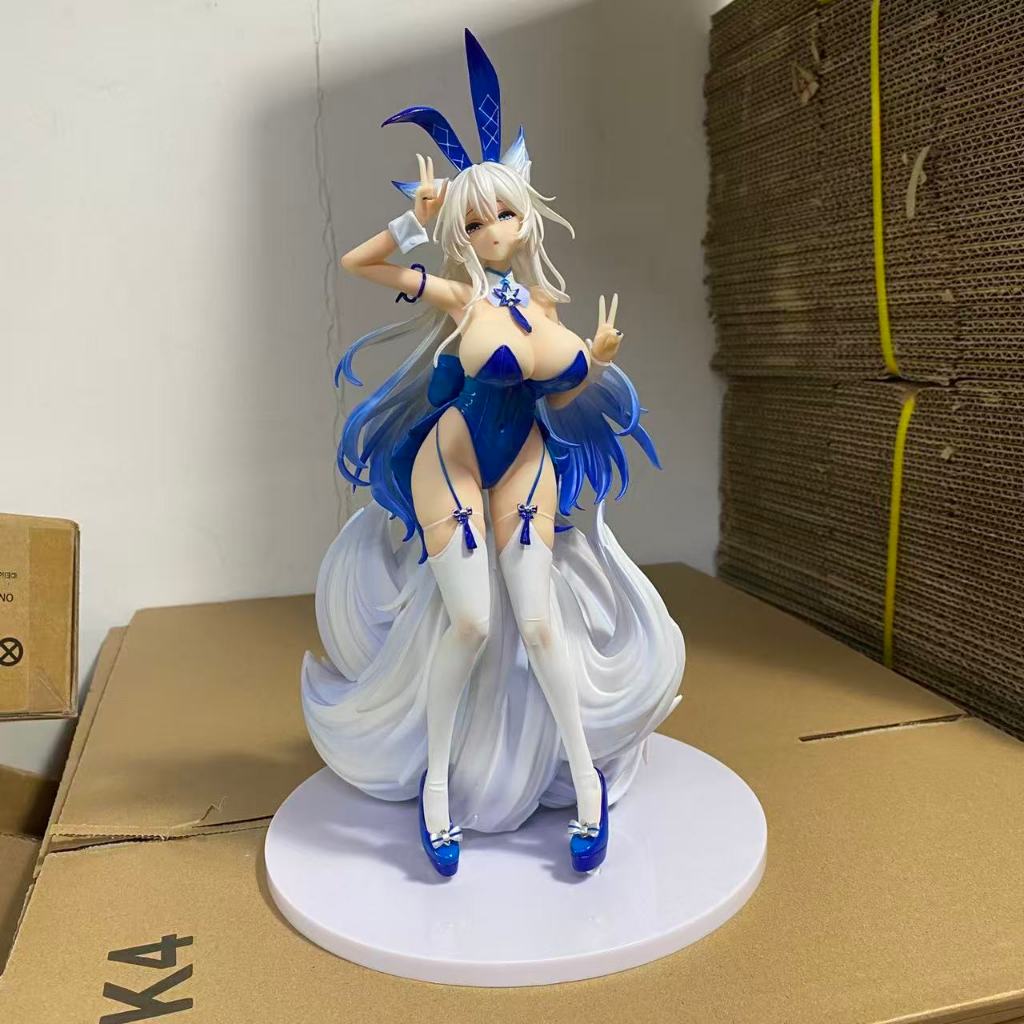 28 ซม.อะนิเมะเกม Azur Lane Shinano Bunny Girl PVC Action Figure