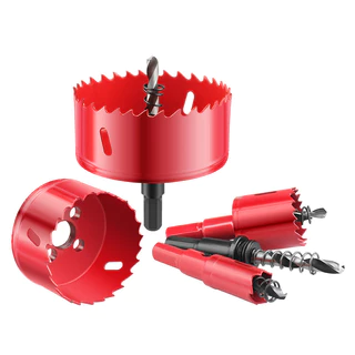 16 มม.-80 มม.M42 Bi-Metal Hole Saw HSS เจาะชุด Bit อุปกรณ์เสริม Hard โลหะเจาะ Bits,เหล็ก,ไม้,พลาสติก,พลาสเตอร์เปิดเครื่องมือเจาะศูนย์งานไม้เลื่อยถ้วย