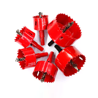 16 มม.-80 มม.M42 Bi-Metal Hole Saw HSS เจาะชุด Bit อุปกรณ์เสริม Hard โลหะเจาะ Bits,เหล็ก,ไม้,พลาสติก,พลาสเตอร์เปิดเครื่องมือเจาะศูนย์งานไม้เลื่อยถ้วย