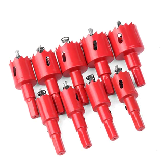 16 มม.-80 มม.M42 Bi-Metal Hole Saw HSS เจาะชุด Bit อุปกรณ์เสริม Hard โลหะเจาะ Bits,เหล็ก,ไม้,พลาสติก,พลาสเตอร์เปิดเครื่องมือเจาะศูนย์งานไม้เลื่อยถ้วย