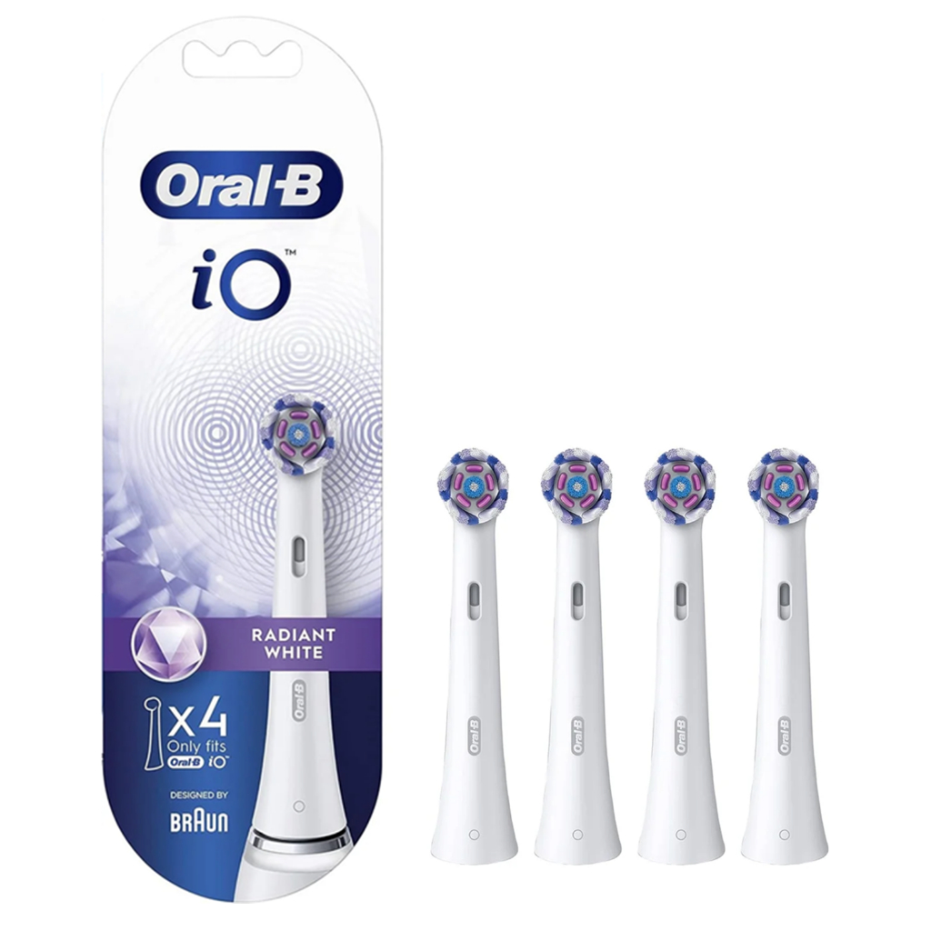 Oral-B-io ULTIMATE WHITE BLANC OPTIMAL หัวเปลี่ยนแปรงสีฟันไฟฟ้า 2 ชุด