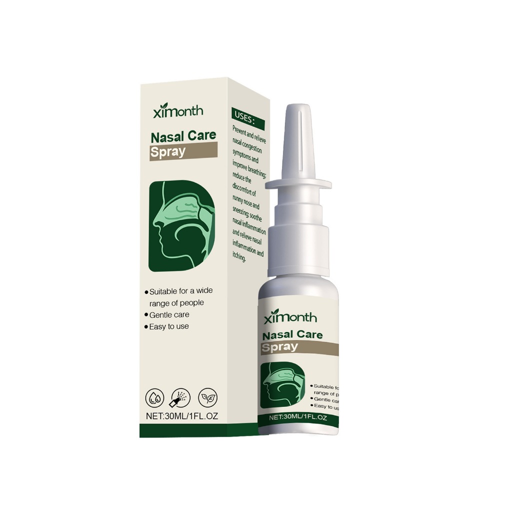XIMONTH Herbal Nasal Care Spray with Xanthium - สําหรับความชุ่มชื้นและจมูก 30ml