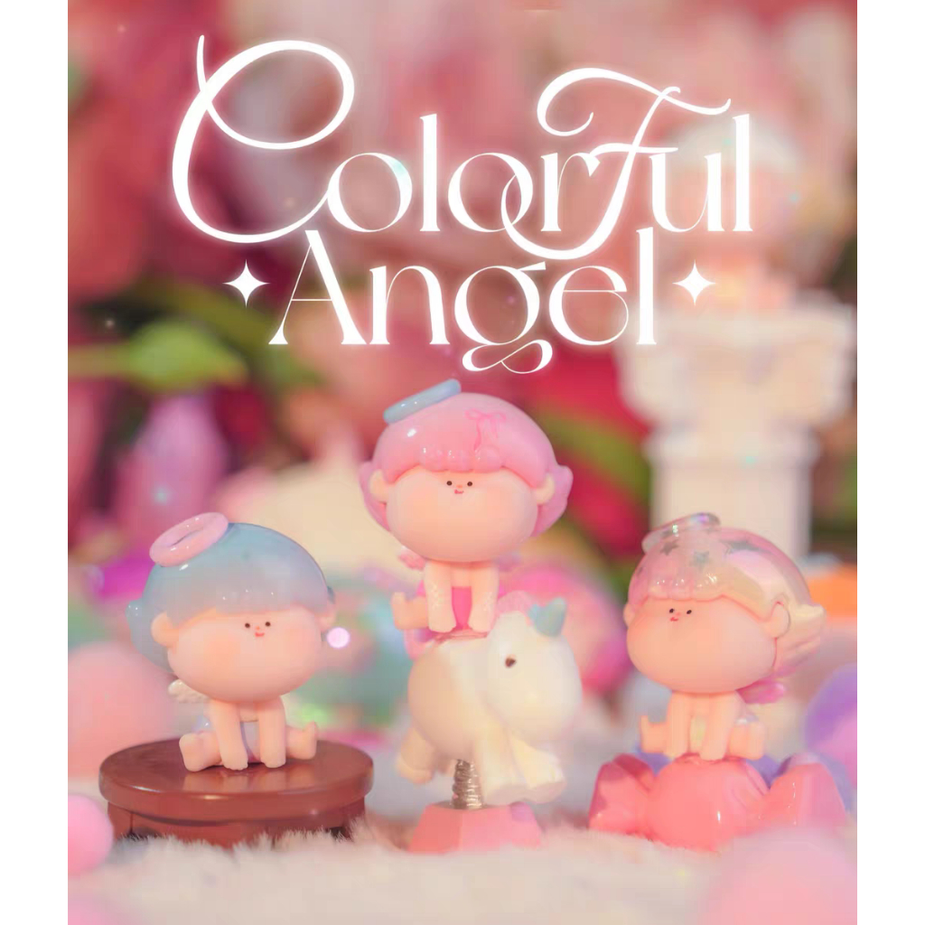 [Amlls Angel Groups] Amlls Angel Mini Figures Groups (ของแท้) Series Rale Deal อินเทรนด์เล่นของขวัญของเล่น Sulit อะนิเมะตกแต่งโต๊ะ
