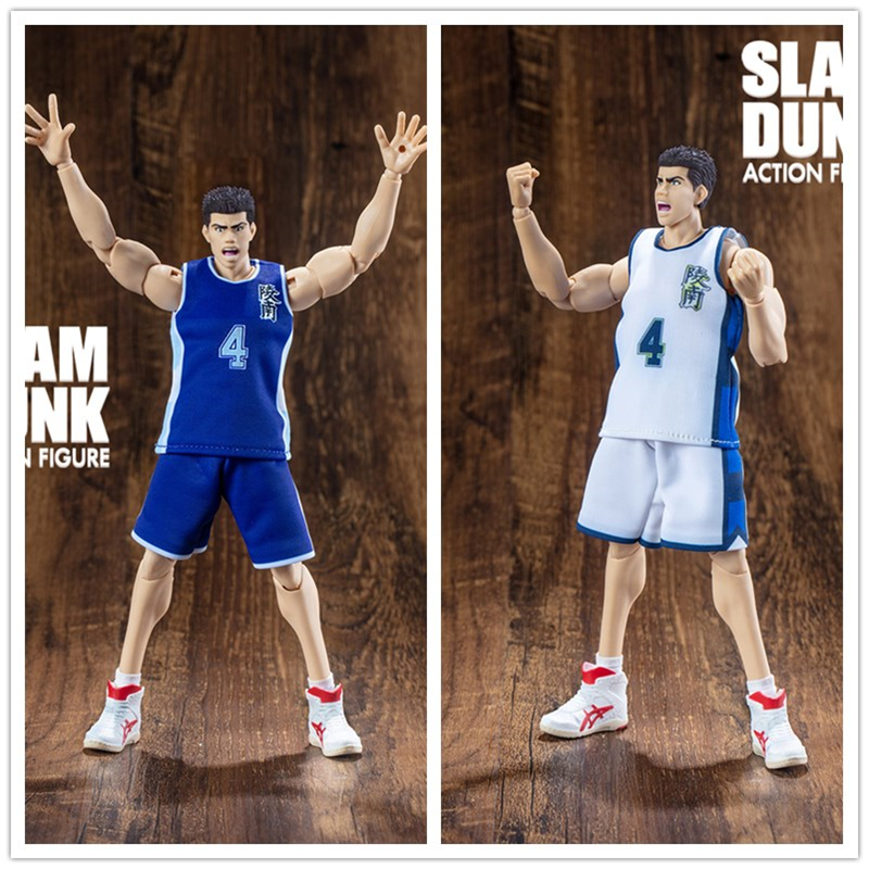Dasheng Model Slam Dunk Lingnan Team Fish Living Pure No. 4 Action Figure SLAMDUNK Sports Cover ห่วงบาสเก็ตบอล