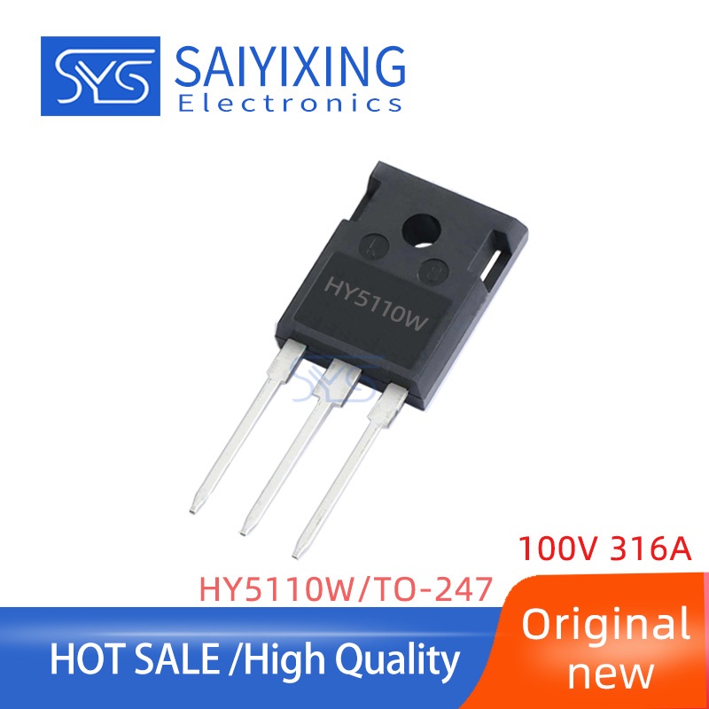 2pcs Original HY5110W TO-247 100V 316A 500W 2.1m ω Field Effect Management HY5110