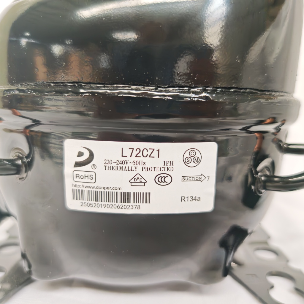 ยี่ห้อใหม่ Donper Compressor R134A สารทําความเย็น L72CZ1 150W 195W Cooling เปลี่ยน GMCC/Wansheng คอมเพรสเซอร์ฟรีกรองและวาล์วทางเดียว - รูปที่ 5