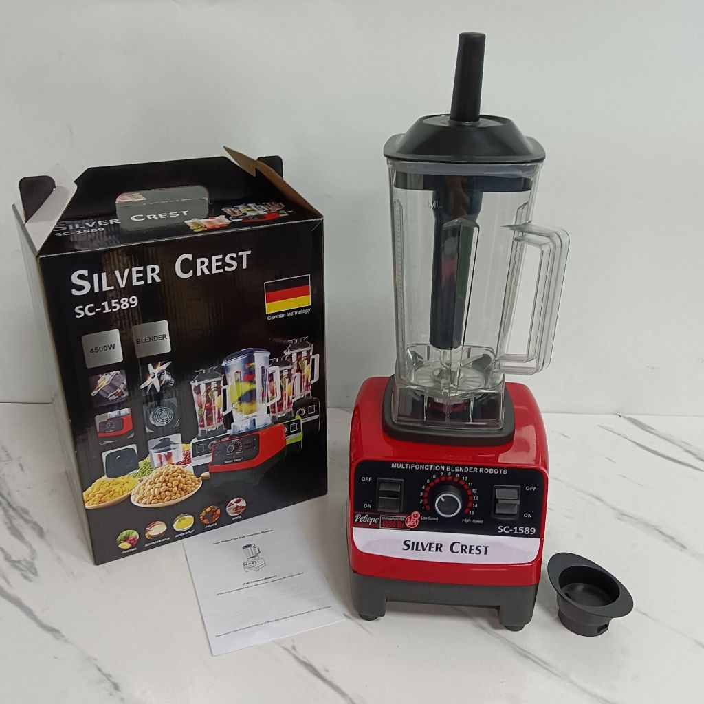 SILVER CREST SC-1589 หลายฟังก์ชั่นเครื่องปั่นสําหรับ Shake เครื่องคั้นน้ําผลไม้ไฟฟ้าบดอาหารปั่น Wall Breaking เครื่อง