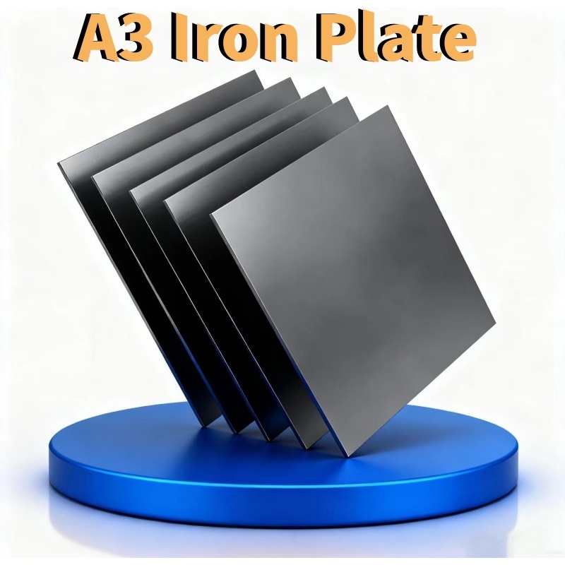 A3 แผ่นเหล็กแผ่นเหล็ก Q235 เหล็กแผ่นรีดเย็นสังกะสีบอร์ดหนา 0.5 มม. ~ 5 มม.