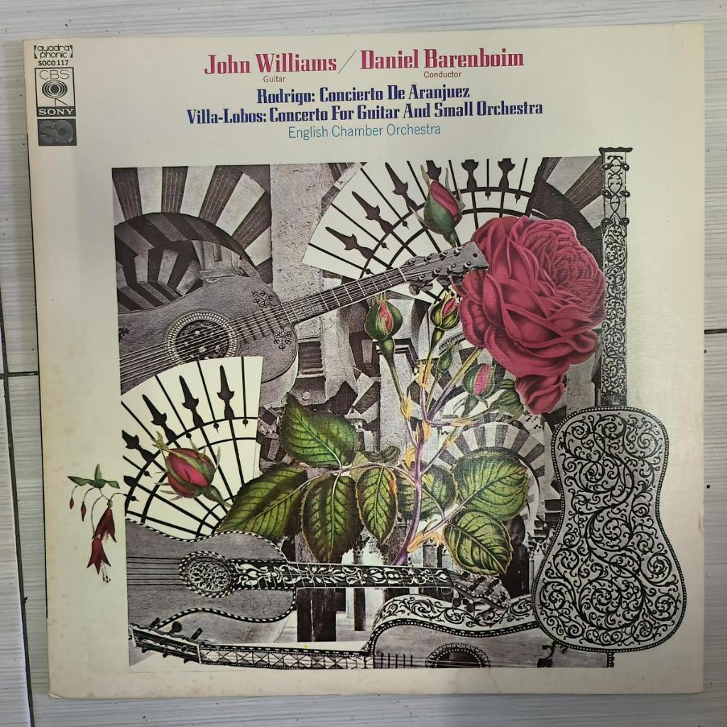Rodrigo* / Villa-Lobos* - John Williams (7), Daniel Barenboim, English Orchestra – Concierto De Aran