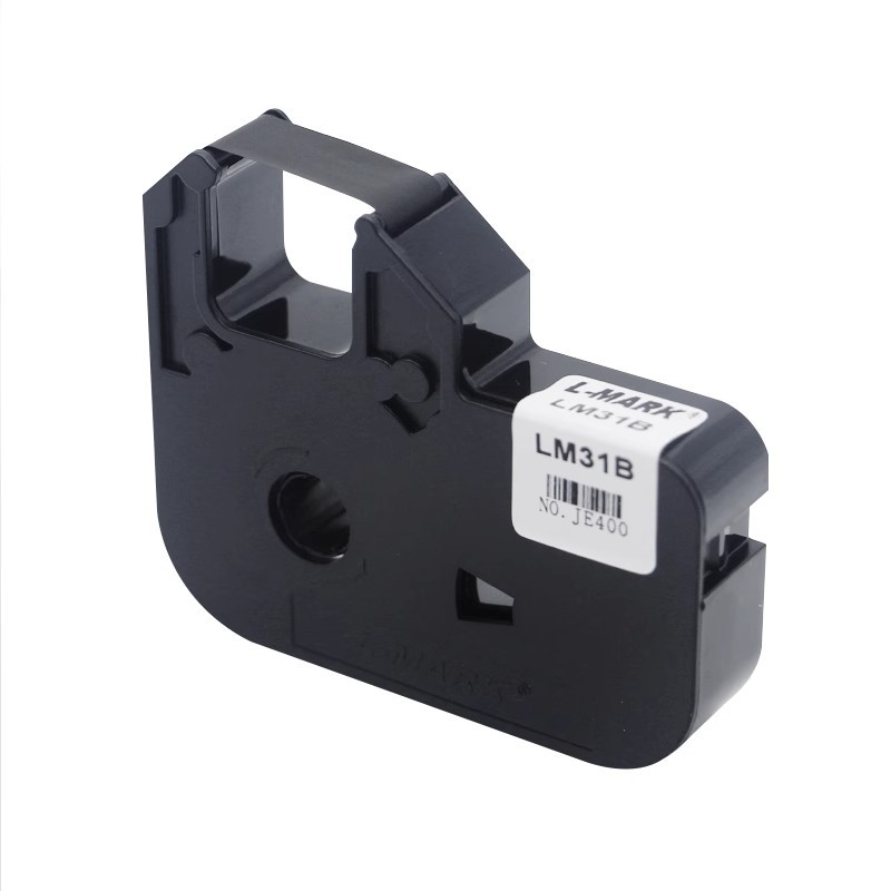 LM33B ริบบิ้นเฉพาะสีขาวสีเหลืองสําหรับ Labelmark LK-300/LK-280/LK-320/LK-340 เครื่องพิมพ์ลวด