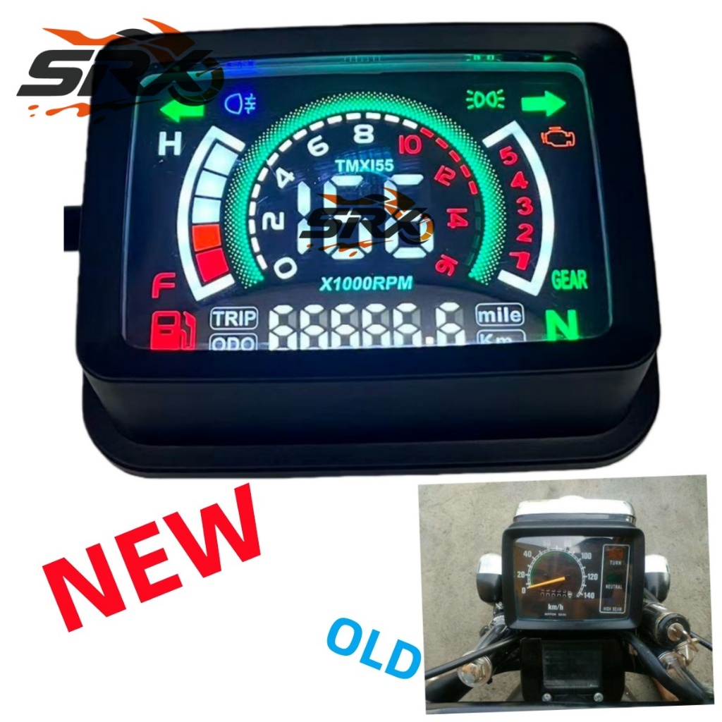 สําหรับ Honda Tmx155 IRON TMX 155 แผงมิเตอร์ดิจิตอล LED Speedometer แผง Assy
