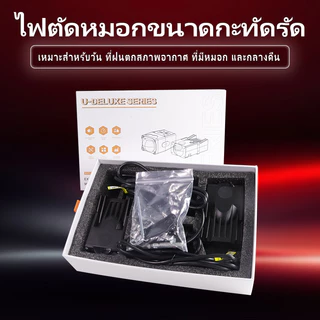 ได้รับสินค้าภายใน 2 วัน 1.5 นิ้ว กระจังหน้ารถ LED ไฟหน้าเลนส์การฉายภาพรถจักรยานยนต์หมอกรถออฟโรเทอร์โบชาร์จ