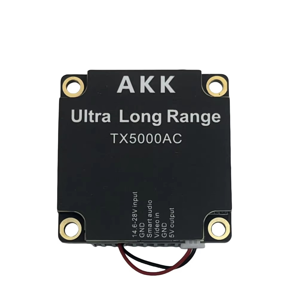 AKK TX5000AC 5W 5.8GHz FPV VTX 96CH เครื่องส่งสัญญาณวิดีโอสําหรับ 5.8G FPV Racing RC เครื่องบิน