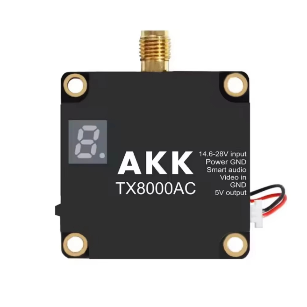 AKK TX8000AC 8W 5.8GHz 96CH FPV Racing เครื่องส่งสัญญาณวิดีโอ VTX สําหรับ Rush FPV Racing RC เครื่อง