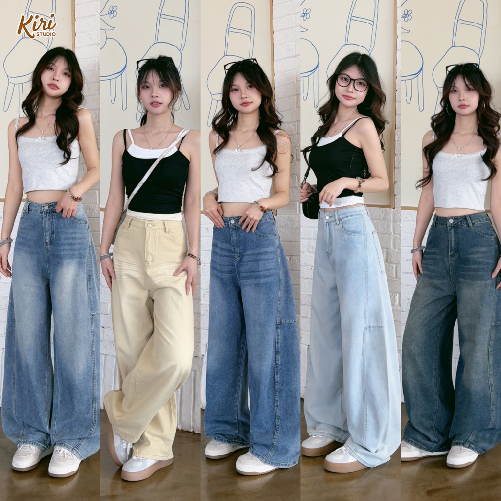 7สี กางเกงยีนส์ กางเกงยีนส์ผู้หญิง ใส่สบาย แมทช์ง่ายมาก ออกแบบสวย#101301