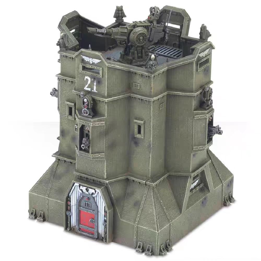 เรซิ่นสีขาว รุ่น 40K Terrain Empire Fortress.SP-050