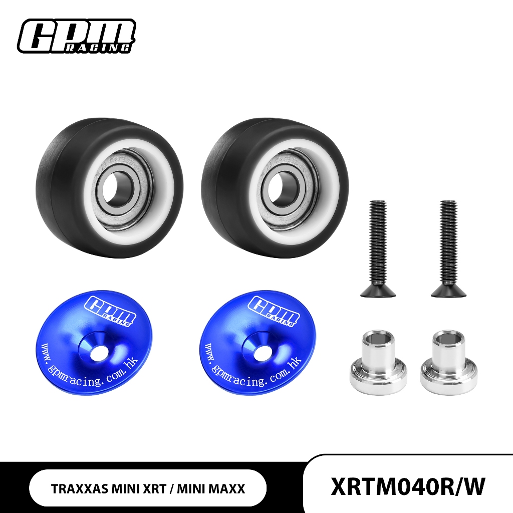 GPM 7075-T6 ล้อโลหะผสมบาร์ล้อและแบริ่งสําหรับ TRAXXAS MINI XRT VXL 3S/MINI MAXX RC รุ่นรถ UPGRADE MODIFICATION อุปกรณ์เสริม