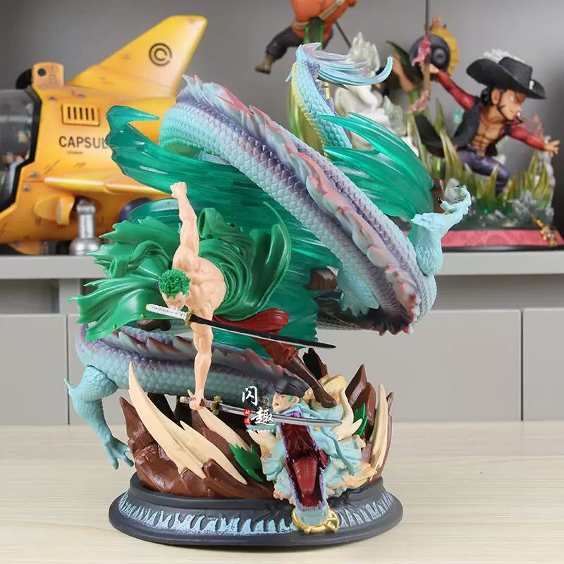One Piece Tornado Zoro Asura Luo Noah รูปอะนิเมะเครื่องประดับ