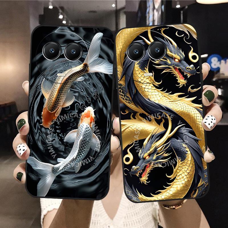 สําหรับRealme 10 10T 11 11X PRO PLUS 4G 5G RMX3630 RMX3661 RMX3612 RMX3780 RMX3770 RMX3771 RMX3740 ฝ