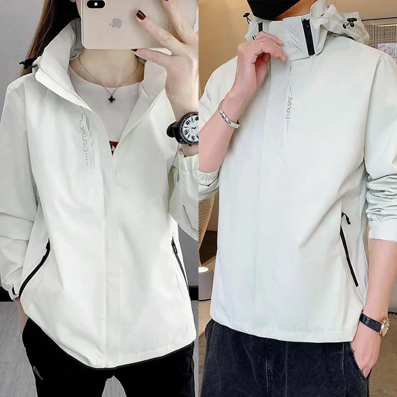 เสื้อกันฝนน้ำหนักเบา ระบายอากาศ แคมปิ้ง-เดินป่า กลางแจ้ง thumbnail 6